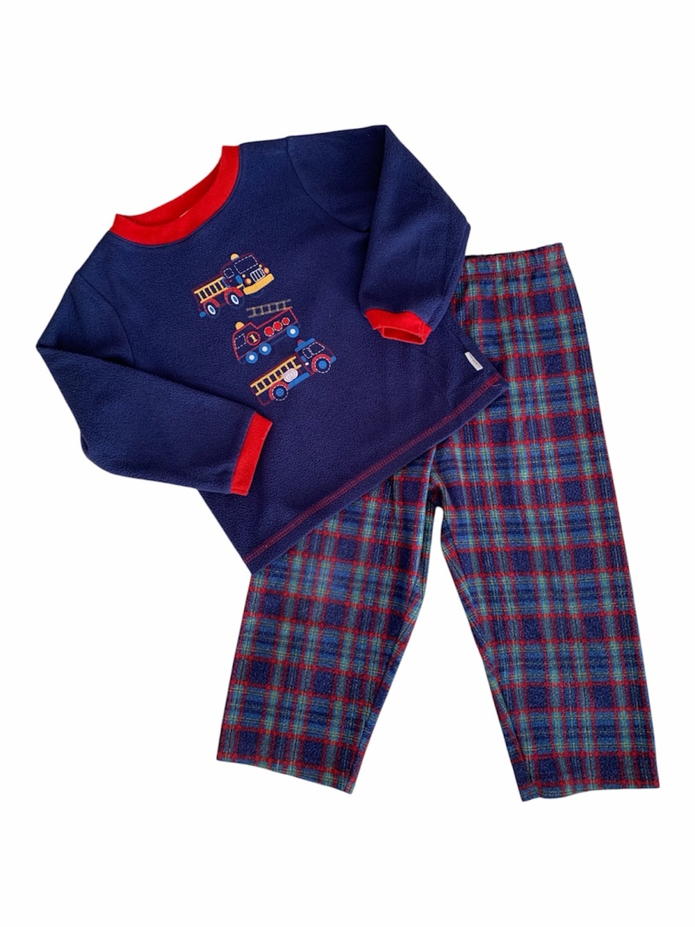 Vintage Little Me Baby Boys Truck Pajamas Footed Sleeper PJs Boys Size 3